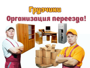 Грузчики организация переезда